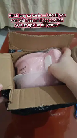 Sulit na sulit! Rice cooker na, multi-cooker pa—pang student, pang momshie, pang lahat!#electricricecooker #multifunctionricecooker #nonstickricecooker #miniricecooker 