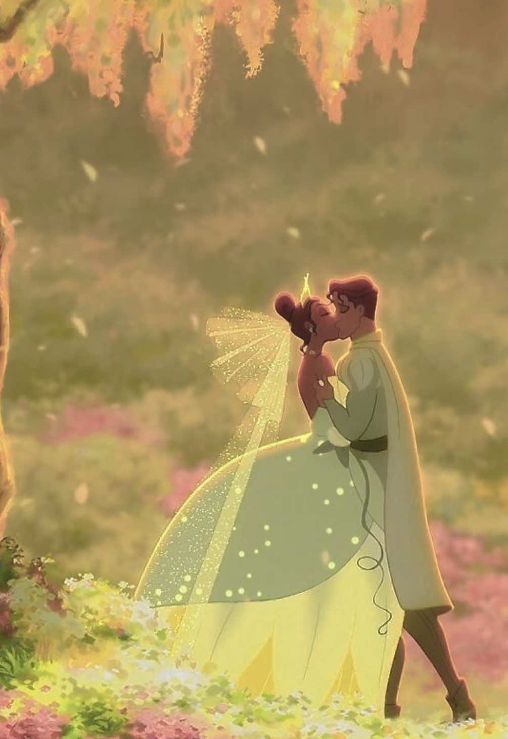 Can you make it last forever? #disney #disneyprincess #princess #prince #tiana #princessandthefrog #tylerthecreator #kaliuchis #seeyouagain #kiss #Love #childhood #fyp #edit #viral  #naveen #neworleans #disneytiktok #fandom #movie #aesthetic 