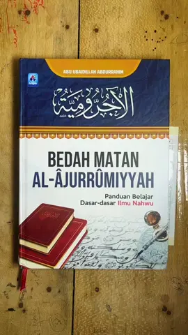 Ini kitabnya yg menjelaskan lengkap tentang matan jurumiyah 🥰📝📚 #nahwu #matanjurumiyah #kitabkuning #sant 