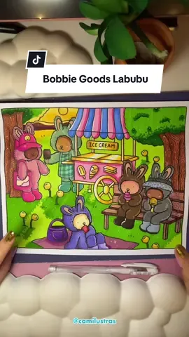 E aí, gostaram da ideia? Já salva para testar também e compartilha com os amigos que colorem! #bobbiegoods #bobbiegoodscoloringbook #bobbiegoodsart #bobbiegoodscoloringpage #labubu #livrodecolorir #colorindo #desenho #pintura #coloring #coloringbook #painting 