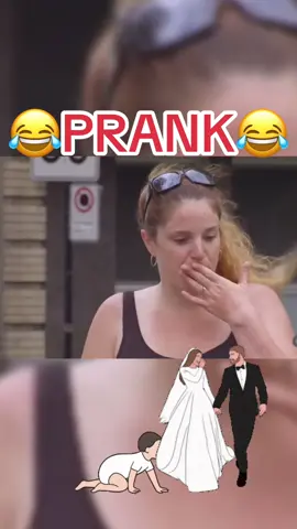 Kid hides under the bride's dress prank!!😂😂 #funny #prankvideo #prankwars #gags #pranksta2025 #fyp 
