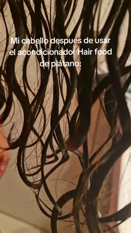 Así se ve mi cabello después de utilizar el acondicionador de la línea Hair food de plátano de @Garnier  Una plancha pasó por mi cabello y se mantuvo liso por semanas, compré este acondicionador y noté que ya se me marcaban las ondas. Aún sigo en proceso de recuperar por completo mis ondas de antes.  #acondicionador #conditioner #hair #wavyhair #cabelloondulado #hairtok #tipsparaelcabello #hairtips #recomendaciones 