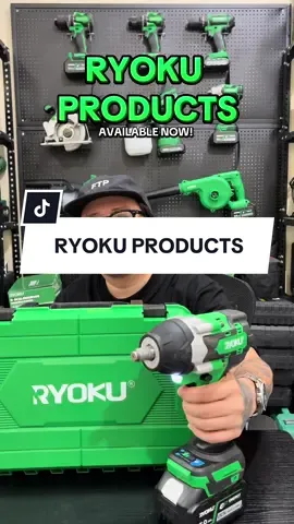 RYOKU PRODUCTS! AVAILABLE NOW! #tools #affordable #trending #fyp 
