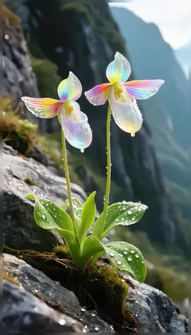 Paphiopedilum, also known as 