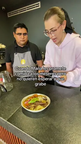 Con la comida y las promesas no se juega.😂 #tuxtla #cafeteria #comida #kimuul #humor #mesero 