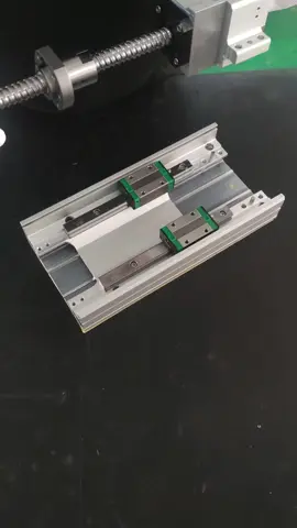 Small stroke ball screw linear module assembly #highprecision #linear #linearmotion #linearactuator #linearstage #linearmodule #linearguide