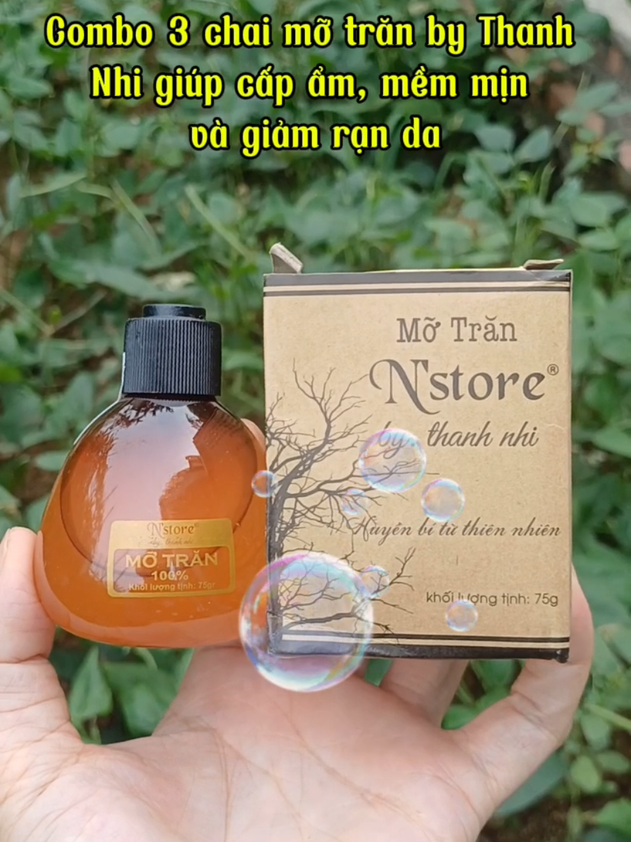 Combo mỡ trăn Thanh Nhi #xuhuong #viral #viralvideo #motran #motranstore #myphamchinhhang #chamskincaremoingay #
