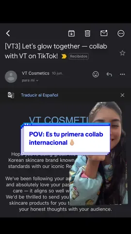 Primera collab internacional ✈️🥹✨. Una marca de skincare coreana apostó por mi contenido y probaré sus productos altamente recomendados 🫰🏼🎉 Amigxs, hacer videos no es cosa sencilla ( por si alguien aún lo cree así), no solo por la vergüenza que uno puede sentir al inicio ( o en el proceso) sino también en el tiempo que inviertes tratando de dar lo mejor de ti. El inicio de muchas cositas que quiero lograr por acá ( e Instagram 😬) vamos a lograrlo 🙌🏼✨ ya les contaré todo el proceso en otros videitos 🫶🏼#vtcosmetics #collab #skincarecoreano #akincare #ugc #ugccreator #creatorsearchinsight #koreanskincare #koreanproducts #prpackage #collaboration #cosmeticacoreana #kbeauty #peru🇵🇪 #lima #greenscreen 