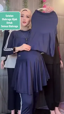 Setelan olahraga hijab, outfit olahraga lengkap,yaitu: hijab+ baju yg ada penutup dada dan rok menyatu+ legging panjang. Bahan jersey adem. Bingung pulih size?? Ketik bb di kolom komentar. Klik keranjang kuning, order segera #setelanolahragahijab  #outfitolahraga  #bajuolahragamuslimah  #bajusenam  #bajujogging #bajugowes  #bajurenang #tiktoklive #livehighlights  #septalilyana 