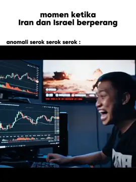 kondisi market saat iran vs israel part 2, selamat buat yang nyimpen emas #emas #bitcoin #iranvsisrael #crypto #timothyronald #portomerah  #veo3 