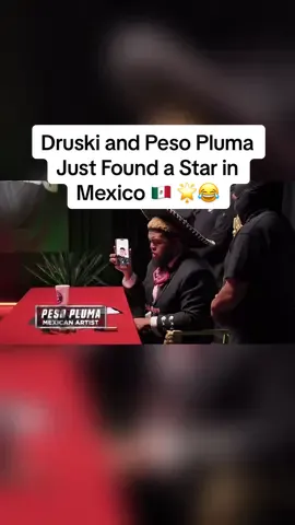 Druski and Peso Pluma Just Found a Star in Mexico 🌟😂 #fyp #druski #pesopluma #couldabeenrecords #mexico #trending #viralvideo 