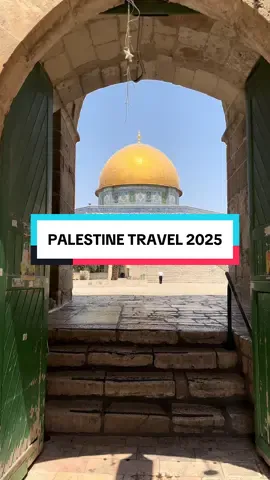 Travelling to Palestine in 2025. #palestine #jerusalem #westbank 