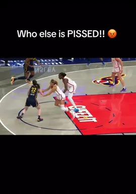 If this was any other team would the calls be the same??? 🧐 #WNBA #caitlinclark #indianafever #womensbasketball #basketball #NBA #fyp