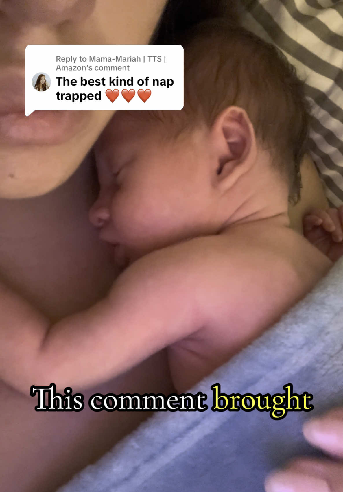 Replying to @Mama-Mariah | TTS | Amazon Momma you got me thinking about my little one not being so little any more.. Felt to need to post this now 😭❤️ #mom #momlife #tiktokmom #baby #sahm #child #postpartum #fyp #grateful 