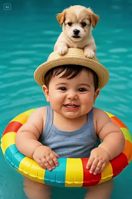 baby singing #baby #cute #cutebaby #babysinging  #AI #fyp #viral #babydance #trendingsong 