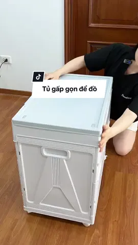 Tủ này lúc dùng thì đựng nhiều đồ mà k dùng thì gấp gọn tiện lợi. Các bác mua ở giỏ hàng nha. #tudung #tudungdogapgon #tunhuadanang #tudungdodanang #tunhuadungquanaotreem #xuhuong #dinday