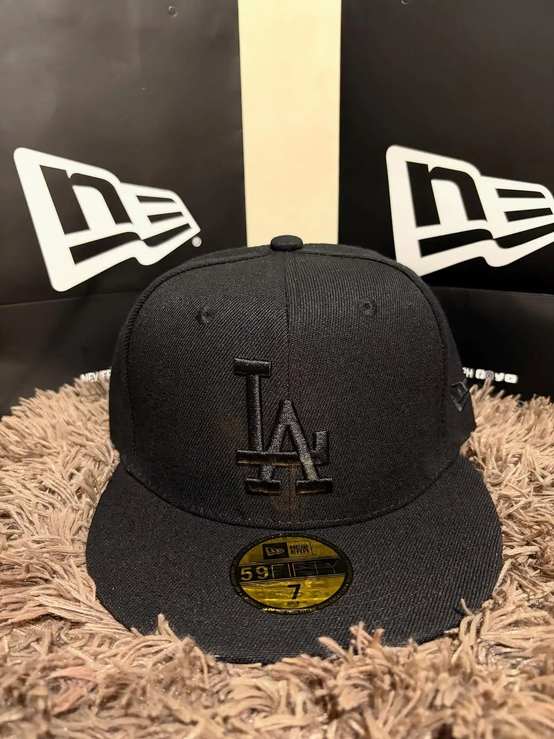 Los Angeles Dodgers Triple Black Classic 🐼 ₱589🏷️ • 59Fifty Fitted Cap (7 | 55.8cm)  • Top Grade Collection • Excellent Condition  Follow us on Instagram @pushin.cap for the latest premium caps! #fyp #foryoupage #tiktokshop #tiktokfinds #tiktokviral #tiktokshop #outfitideas #ladodgers #59fifty #59fiftyhat #fittedcap #newera #closecap #cap 