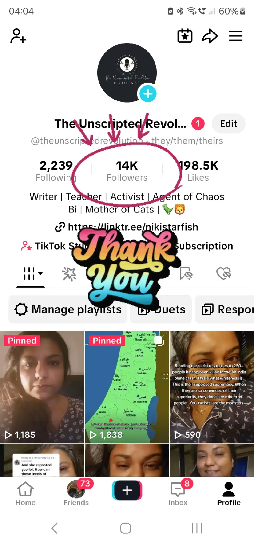 Y'all I'm just a silly goose who fucks up and hopes to learn from it. I cannot explain how grateful I am for the love and support you give despite all my bullshit. All the love ❤️ 