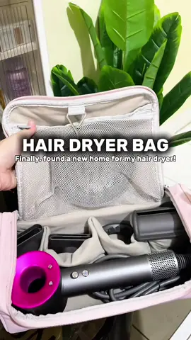 Finally got my hair blower bag! #hairdryerorganizer #hairdryer #hairdryerbag #bagforhairdryer #ladiesessentials 
