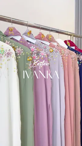 🌼Kaftan Ivanka🌼 Check detail nya di kive kami! • • 🕊️Mizhara Galery🕊️ Beautiful In Moslem Wear  • • #fypage #fashion #kaftan #jakarta 