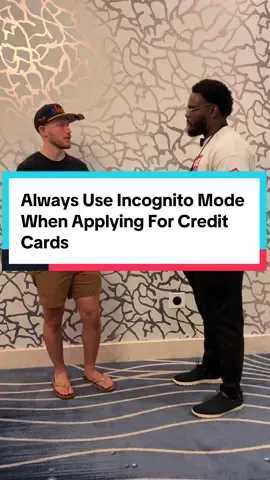 Register for our free live class this Thursday, link in bio . . . Always Use Incognito Mode When Applying For Credit Cards | @Finance sensei 