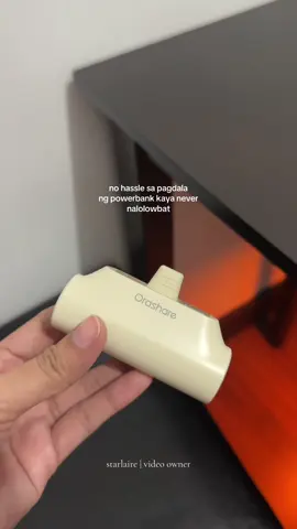 sulit ng mini powerbank na to #powerbank #orashare #orasharepowerbank #minipowerbank #portablepowerbank #3000mahpowerbank 