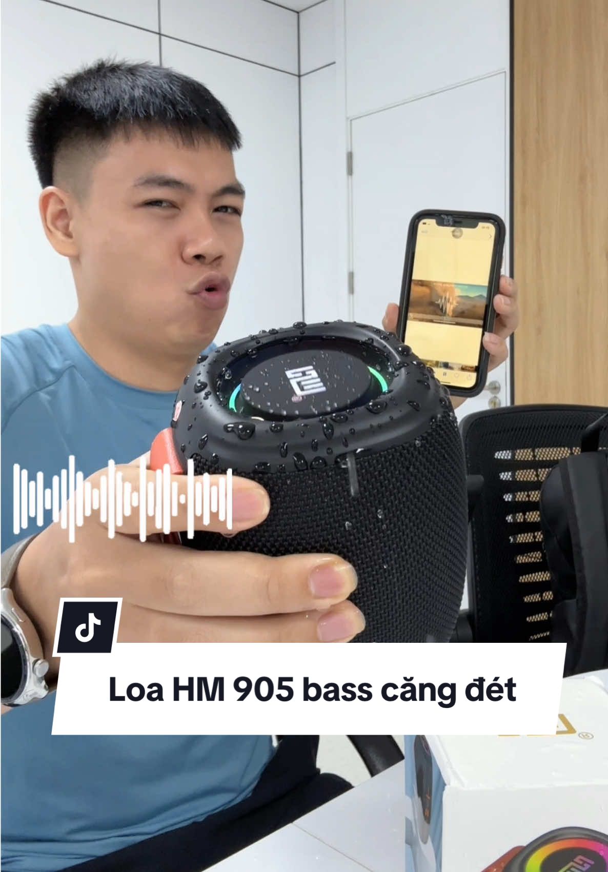 Loa bluetooth HM 805 bass căng đét #anhthiemphukien #loabluetooth #loahm805 