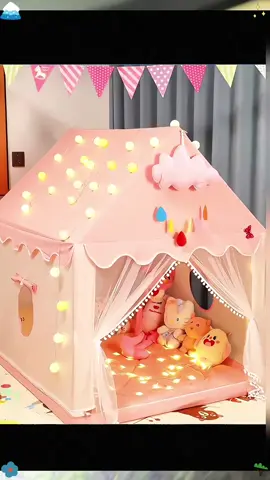 Children’s small tent indoor home use girl princess playhouse bed toy house castle baby girl’s birthday gift #smallhouse #toy #tentenãorir #tent 