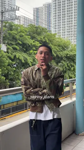 would you wear skinny jeans again?  #MNLA #streetwear #foryoupage 