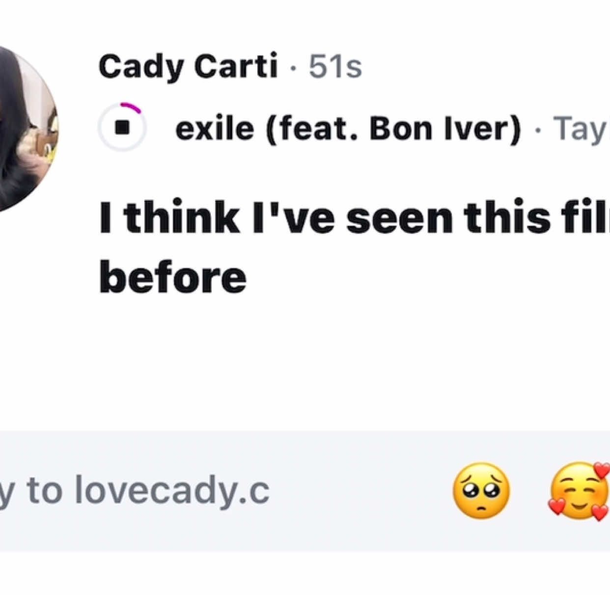 exile // taylor swift (feat. Bon Iver) #cadycarti #lyrics #taylorswift #exile #ignotes 