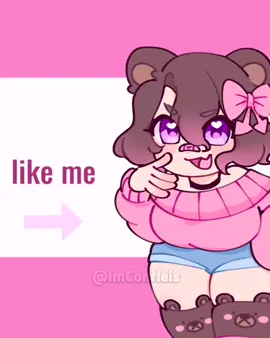 Despues de ver varios trends me animé a hacer este🐻👉👈CRÉDITOS A @/ax3la_lb1no POR EL BG!!! #girllikeme #memeanimation #edit #vtuber