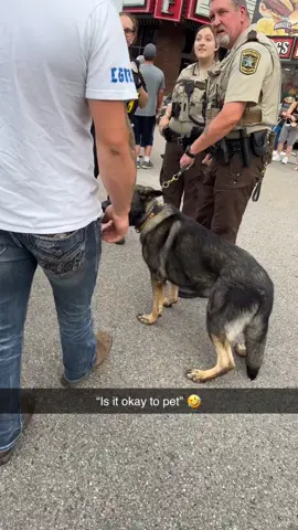 Had to entertain the local cops somehow🤣 @#dog #k9 #police #funny #beer #officer #local #foleyfundays 