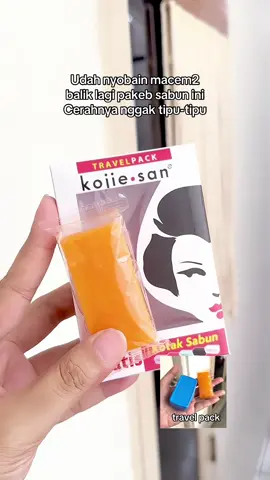 Sabun kojie san ini udah berkali2 aku repurchase, sebagus itu 😍 #perawatankulit 