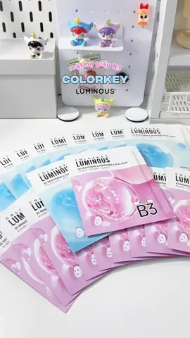 mặt nạ giấy B3 nhà Colorkey Luminous #colorkeynewarrivalday #colorkeyxcapybara #summerchill #colorkeyvn #colorkeyluminous #matnab3 