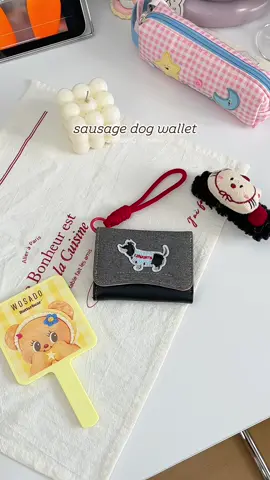 đáng iu quá 🐶🌭🎱#vidungtien #wallet #unboxing #phukienthoitrang #nghile2009 #xh #muataitiktok #cute #reviewlamdep 