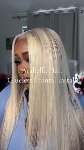 @Arabella Hair Official P10/613 Blonde highlighted 13x6 GLUELESS wig 😍 code: cute25 for 25% off! #fyp #foryou #gluelesswig 