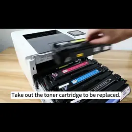 Suitable for HP Color LaserJet Pro M252/M254 Color LaserJet Pro MFP M274/M277/M280/M281 CN Color imageCLASS MF632/634/LBP612/MF641/642/644/LBP622 CN Color i-SENSYS MF631/633/635/LBP611/613/621/623 /MF641/643/645 CN Satera MF632/634/LBP611/612 Installation method for color toner cartridges of equivalent models#tonercartridge