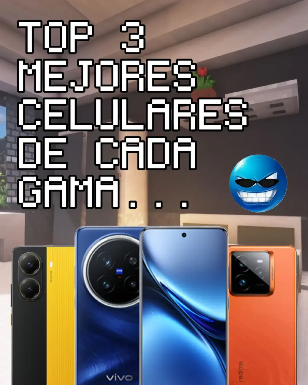 Top 3 Mejores Smartphones de cada gama 🔥 #Celulares #GamaPremium #GamaAlta #GamaMediaAlta #GamaMedia #Smartphones #Tecnologia #Snapdragon #Mediatek #Flagship #Xiaomi #Poco #Redmi #Vivo #Realme #Samsung #Motorola #Top #Techtok #Paratiii 
