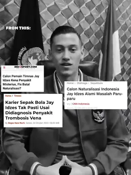 dari pemain yang di kabarkan karirnya akan terganggu karena terkena penyakit Trombosis Vena,namun perlahan Jay membuktikan bahwasan nya ia mampu bangkit menjadi lebih kuat dari sebelum nya,dan semua terbukti benar,dia mampu mengantarkan team nya untuk promosi ke serie A,Bermain reguler di Serie A,menjadi Captain di team nya,dan menampilkan penampilan yang sangat indah untuk timnasindonesia,menjadi pemain di lini belakang yang sangat kokoh,dan menjadi sang captain di timnasindonesia,dan sampai hari ini ia berhasil menjadi pemain termahal di Indonesia dan di Asia Tenggara,berkat penampilannya yang konsisten,PROUD OF YOU BANG JAY🫡#timnasindonesia #timnasindonesia🇮🇩 #timnas#jayidzes 