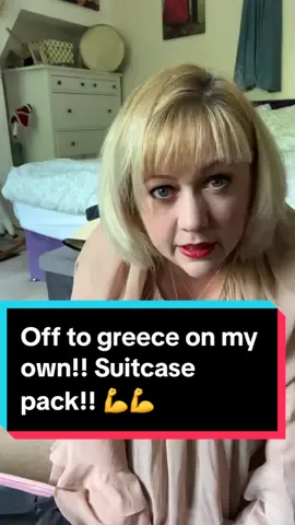 Solo travel!!! 😬😬😬😬 let’s see how I get on!! Super scared!! #solotravel #solotraveller #suitcasepacking #greece #fyp #zante 