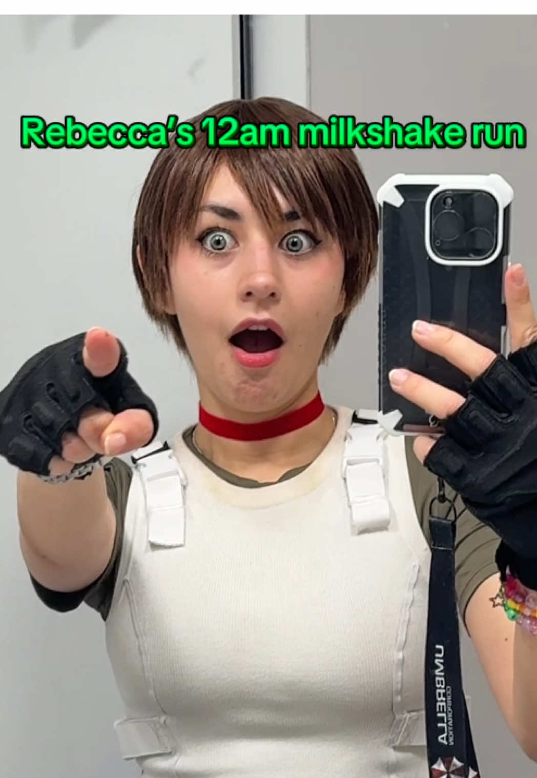 Living in America means there’s those 24/7 gas stations around every corner with milkshakes 👁️👁️ Which also means late night cosplay shakes >:3 The Sheetz I went to didnt have my cotton candy milkshake flavor in stock tonight :(((( my heart :’’( ANYHOO ENJOY THESE AMERICAN SHENANIGANS Also shoutout to @DrTursko for putting up with my nonsense :’) #ResidentEvil #ResidentEvil0 #ResidentEvil1 #ResidentEvilRebecca #RebeccaChambers #RebeccaChambersCosplay #REBHFun #Capcom #CapcomCosplay #BelgianCosplayer #Sheetz 