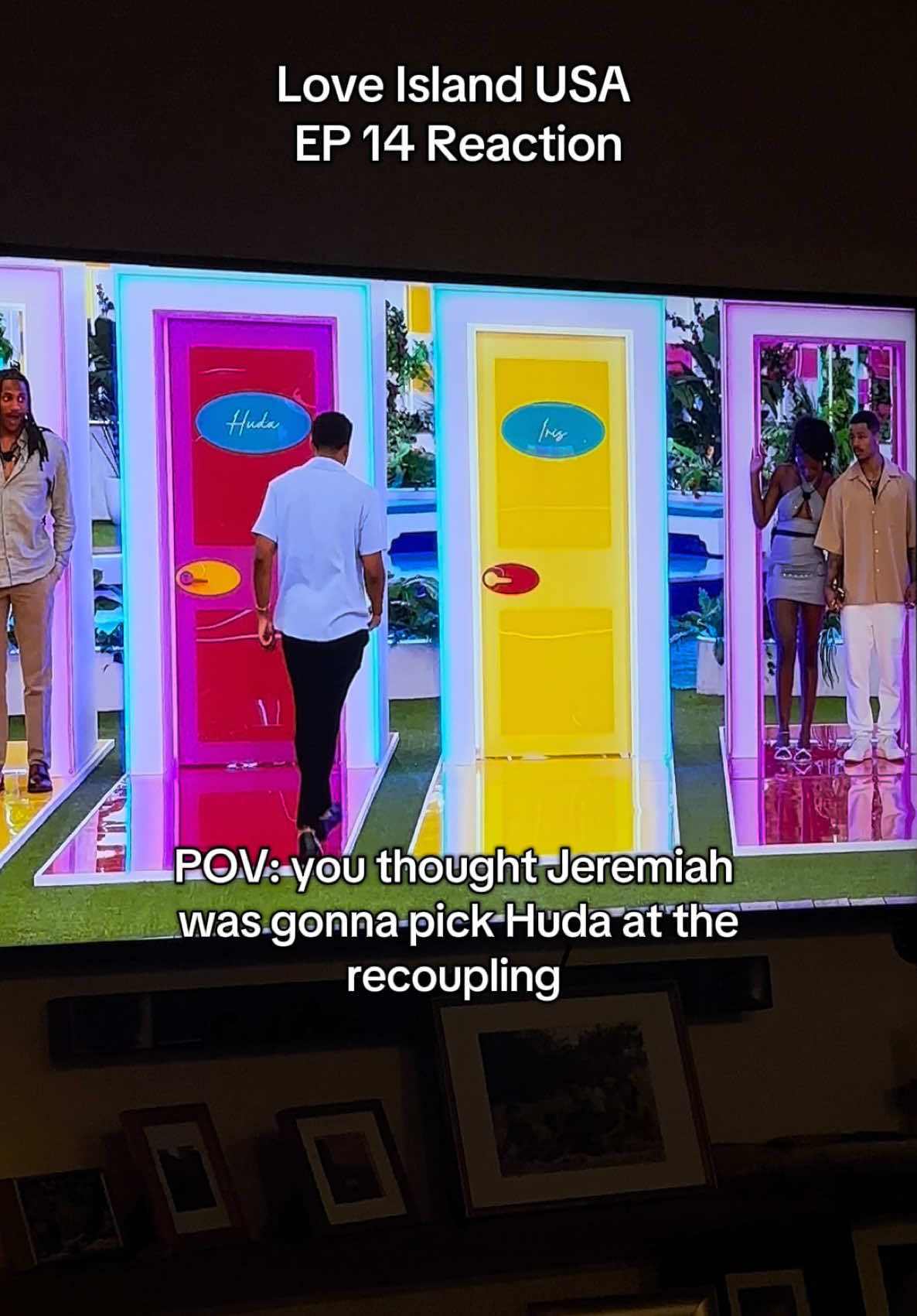 This recoupling had me SHOOKKKKKKK @Love Island USA  The crash out is gonna happen again  #fyp #fypシ #fypage #fypシ゚viral #fyppppppppppppppppppppppp #viralvideo #viraltiktok #loveislandusa #jeremiah #huda #recouplingloveisland 