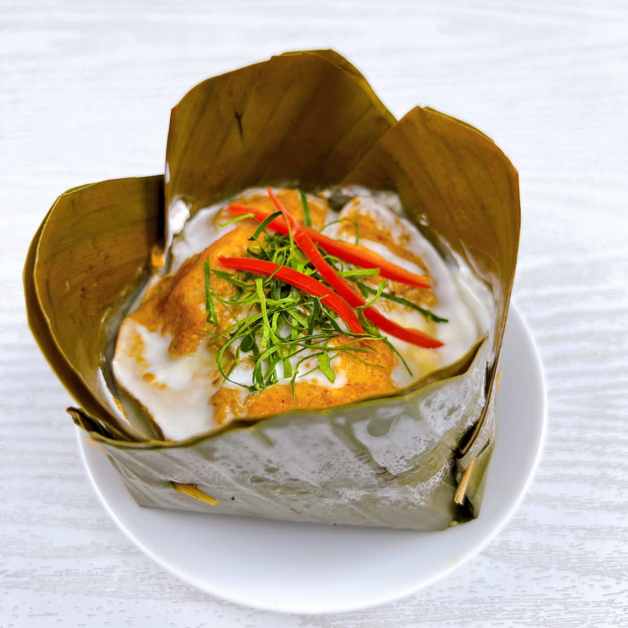 ហហ្មុកត្រី #steamedfish #hawmokfish #Cambodianfood 