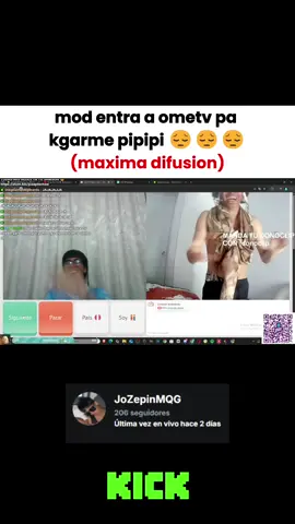 ptmr entran pa kgarme noma xdd #kickperu💚 #jozepearmy #peru🇵🇪 #jozepe #ometv 