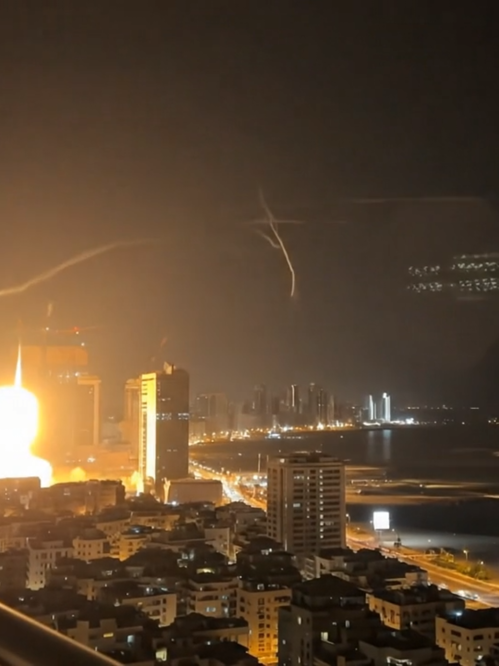 pov tel aviv gemini veo 3 #veo3 #war #iran #gemini 