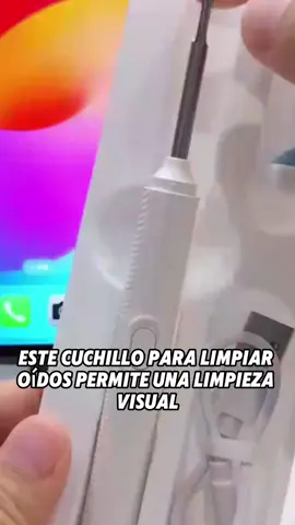 Limpiador de oídos visual inteligente, seguro y no daña el canal auditivo🫶🫶 #oreja#palaparaloreja#lifehacks#TikTokShop#beauty#fyppp 