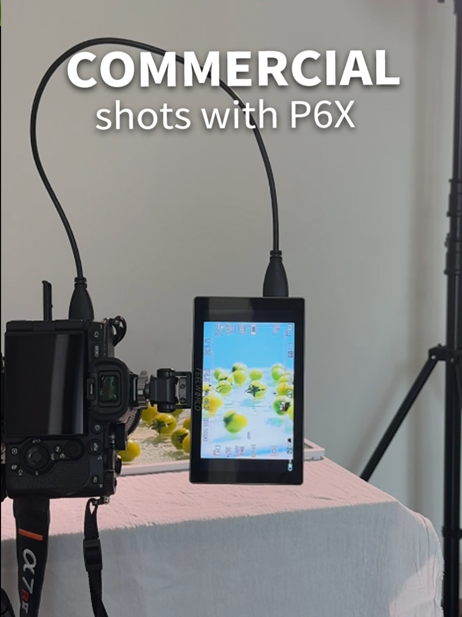 BTS of filming a commercial 🎥 The FEELWORLD P6X camera monitor helps you keep an eye on every detail to get the shot just right.Every frame counts! #feelworld #feelworldmonitor #behindthescenes #commerical #videogrphy #videographer #filming