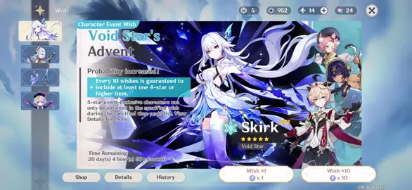 FINALLY GOT SKIRK 🥺😭😭 #skirk #GenshinImpact #hoyoverse #viral #foryoupage #fyp 