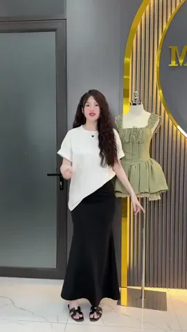 Set áo chân váy đuôi cá