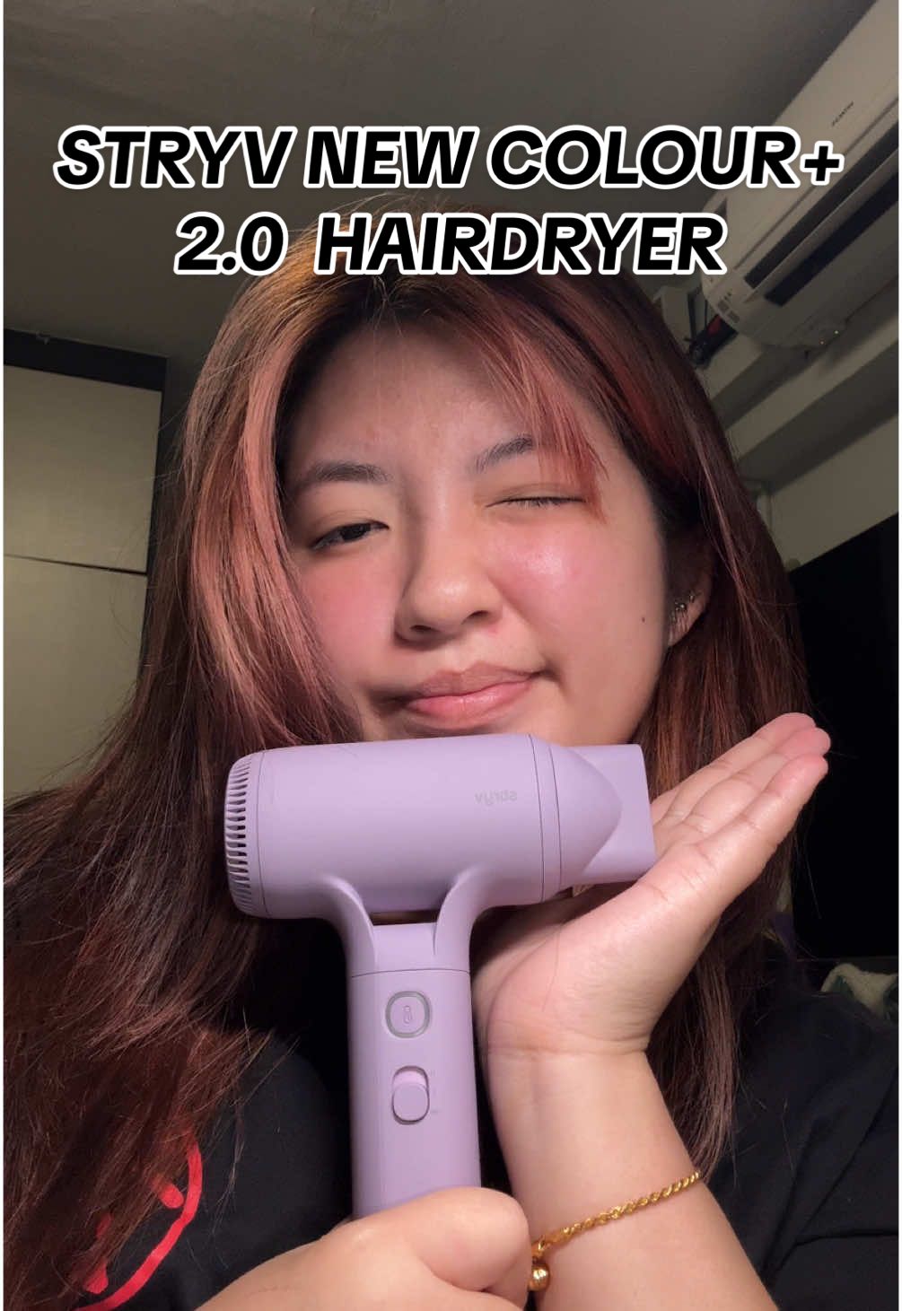 Easy to travel with this new hairdryer get yours now !! #sgtiktok #fypage #stryvhairdryer #stryvcolourplus  #sgfyp🇸🇬 #stryvsquad #stryv #Colourplus2 #hairdryer @stryv.co 